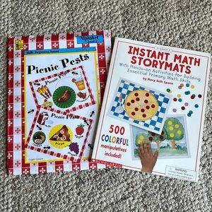 Math and Literacy Centers for K-2 Class